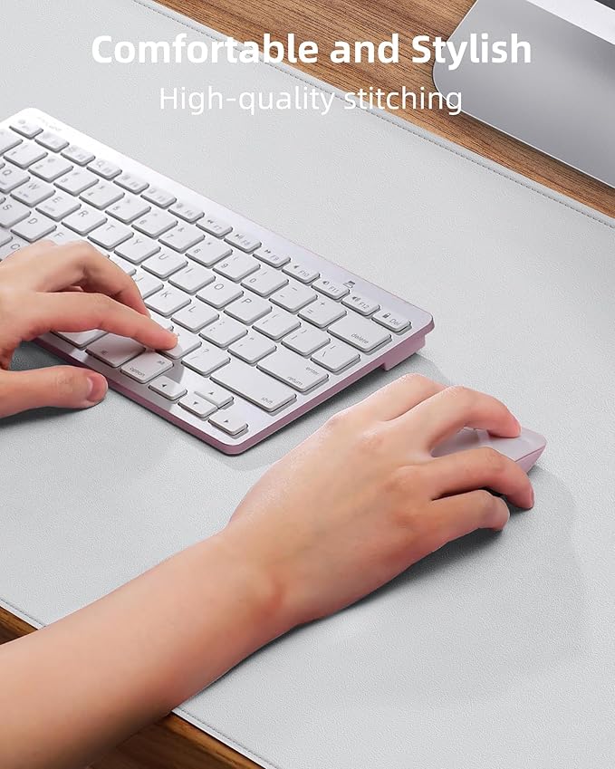PU Leather Desk Mat Protector
