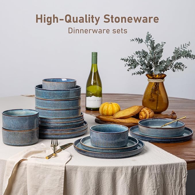 GBHOME Stoneware Dinnerware Sets