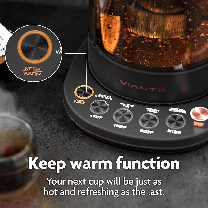 Viante Alba Electric Tea Kettle