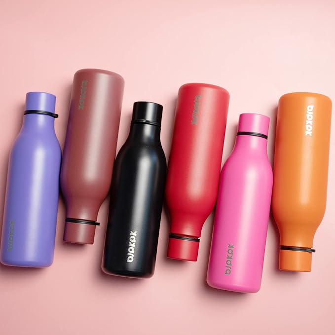 BJPKPK 18oz Insulated Water Bottle, Stainless Steel Bottle