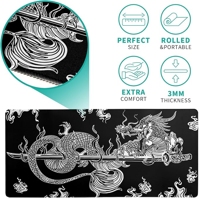 Dragon Gaming Mouse Pad