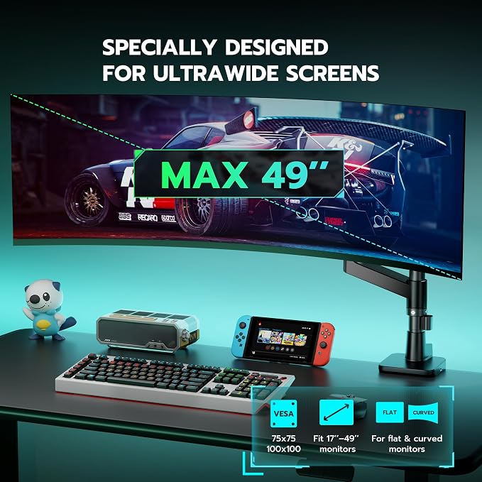 ARES WING Ultrawide Monitor Mount
