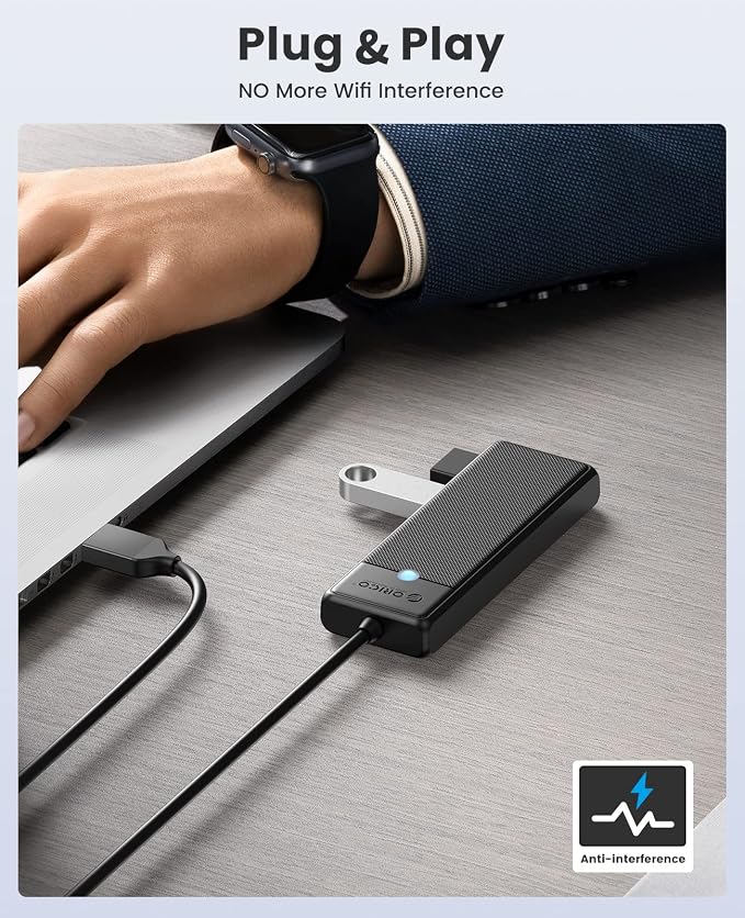 ORICO USB 3.0 Hub, 4-Port USB Hub