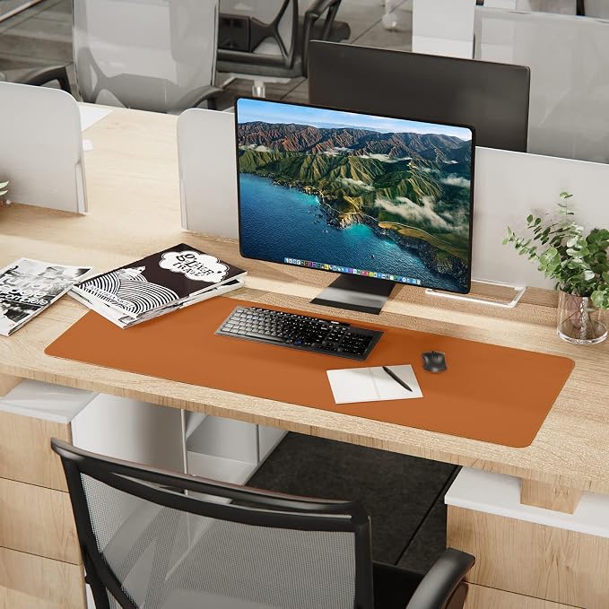 Leather Desk pad Protector, Large Desk mat