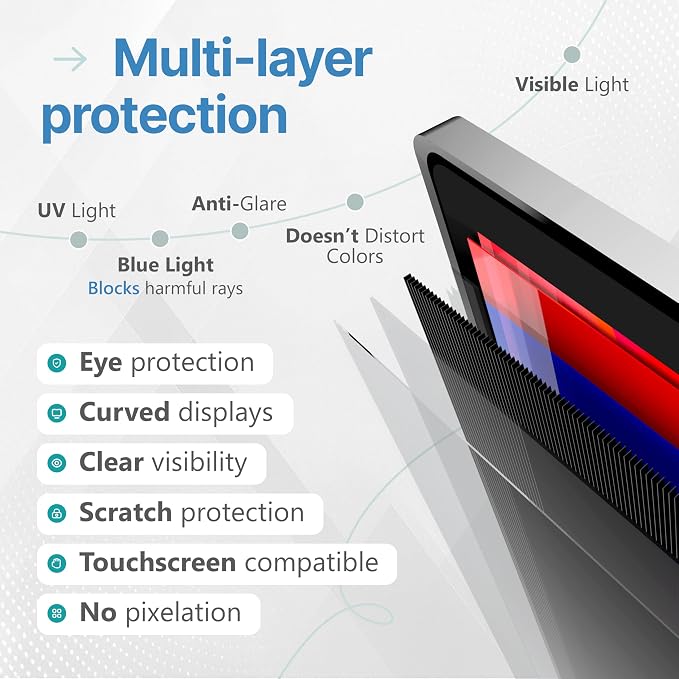 VINTEZ 22 Inch 16:9 Privacy Screen