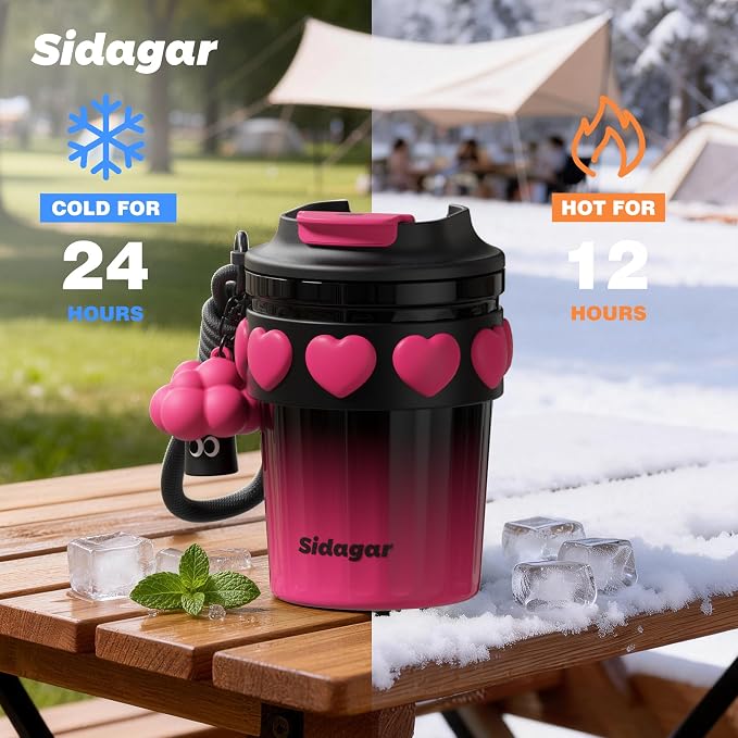 SDGA+ 12 OZ Travel Coffee Mug