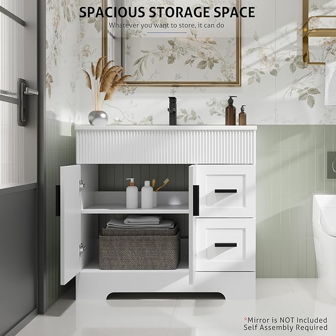 36" Bathroom Vanities Sink Combo