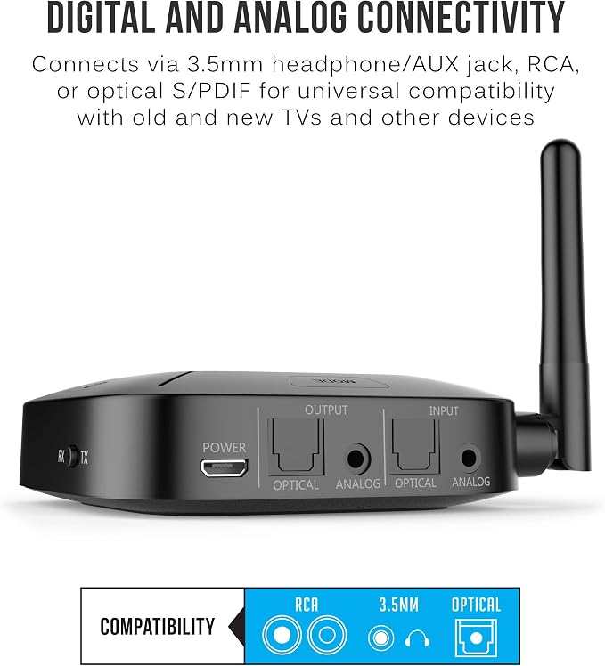 MEE audio Connect Hub Bluetooth Transmitter/Receiver