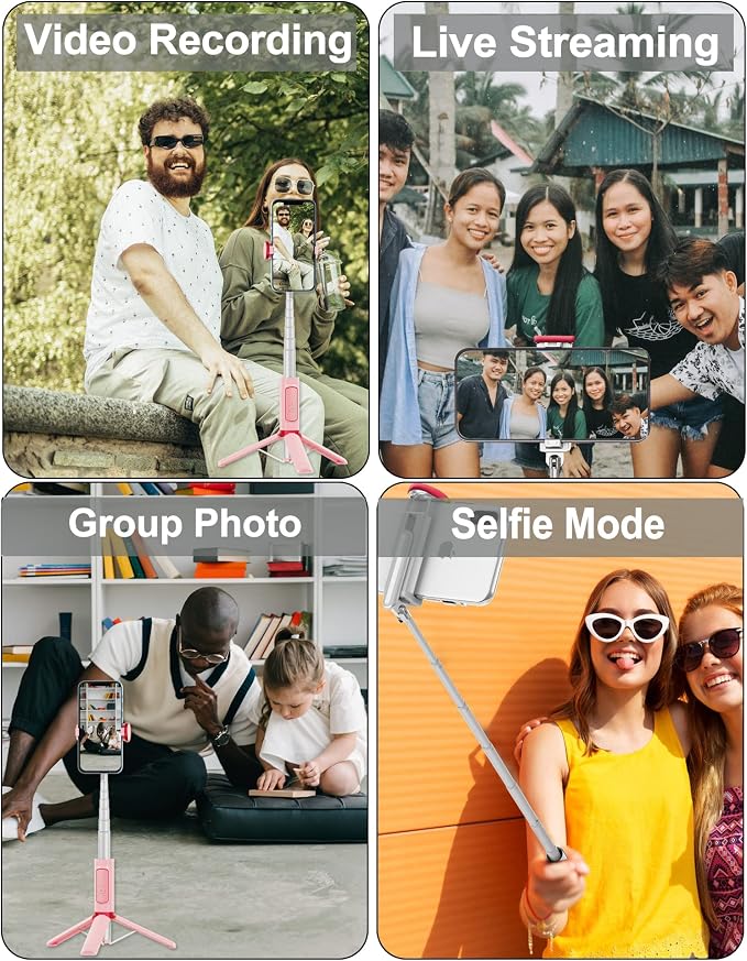 Selfie Stick, Foldable Cellphone Tripod