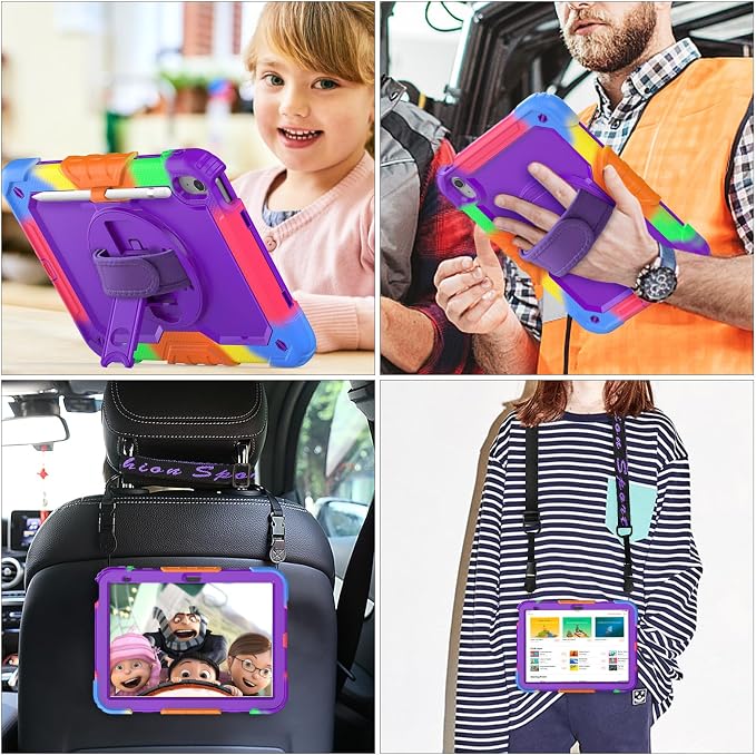 SEYMAC stock Case for iPad 11th/10th Generation 11''/10.9'' 2025/2022,