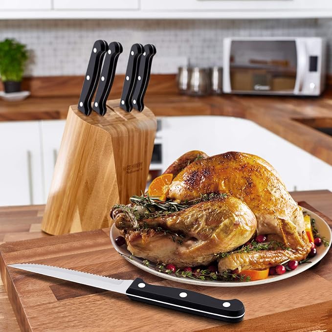 LIANYU 72-Piece Silverware Set
