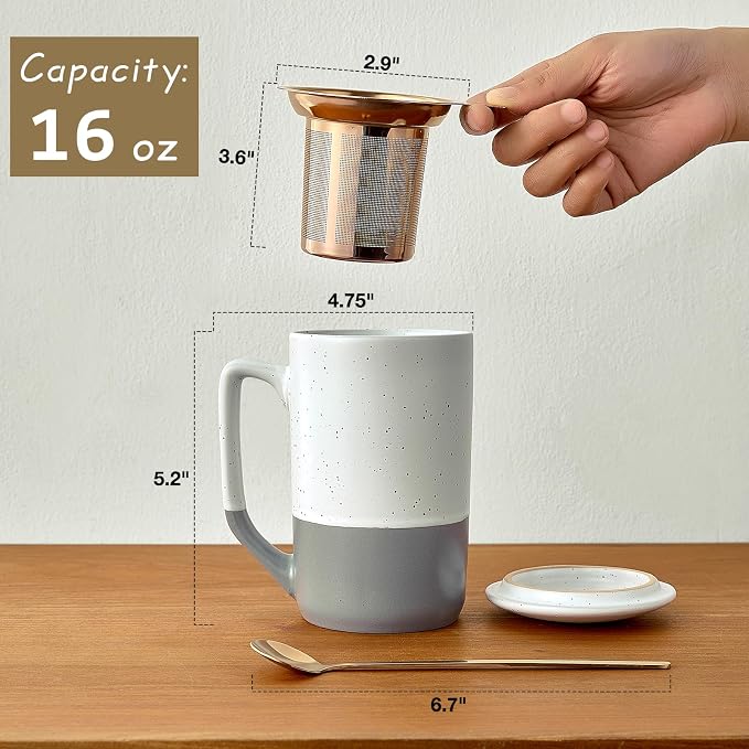 Gencywe Ceramics Large Tea Cup