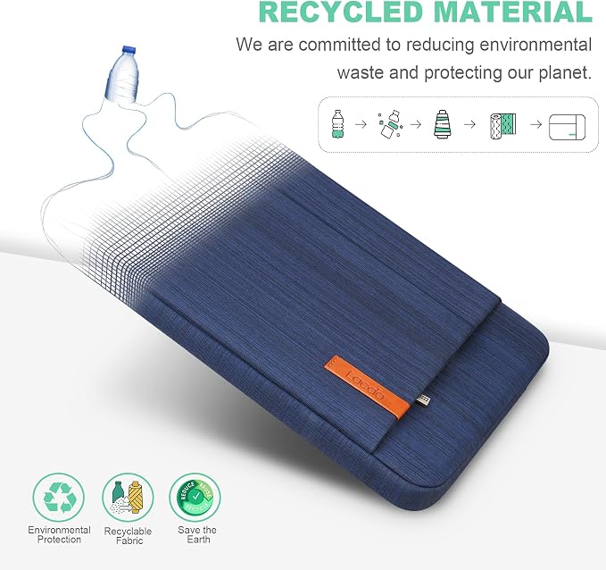 Lacdo Laptop Sleeve Case for 14 inch New MacBook Pro M4/M3/M2/M1 Chips Pro Max