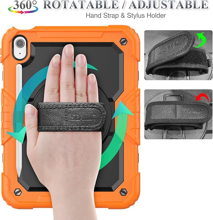 SEYMAC stock Case for iPad 11th/10th Generation 11''/10.9'' 2025/2022,