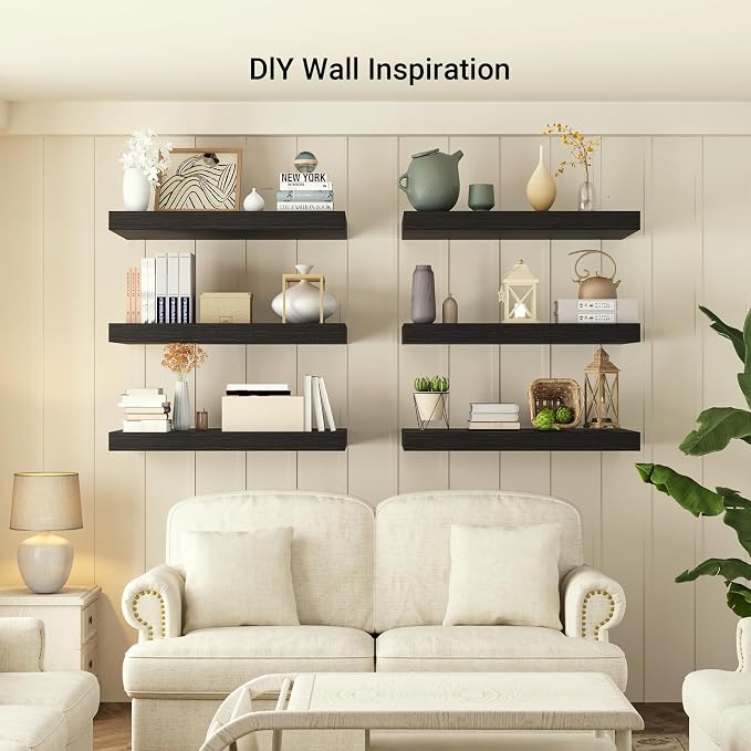 12 Inch Deep Floating Shelves