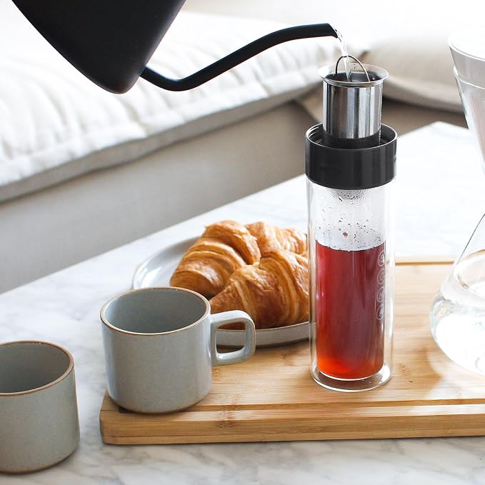 SOMA Double Wall Glass Tea and Coffee Cold Brew Bottle