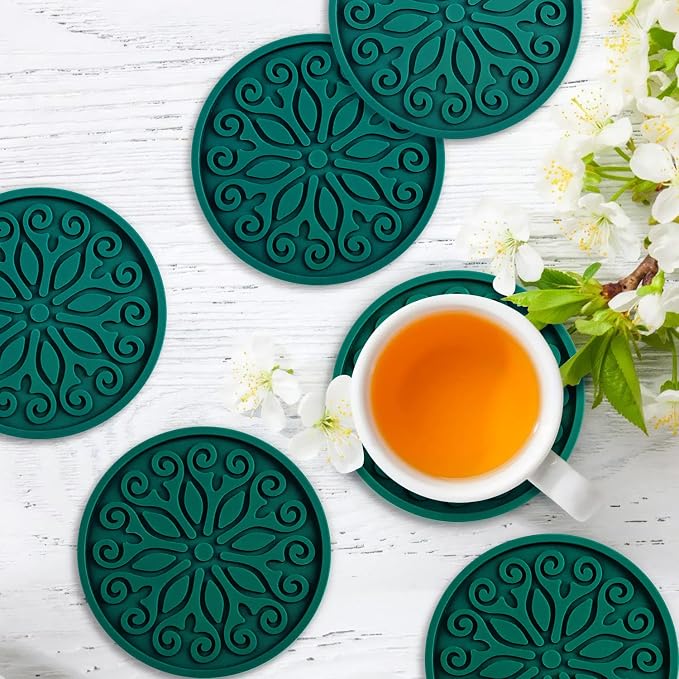 Coasters for Drinks, Silicone Coasters