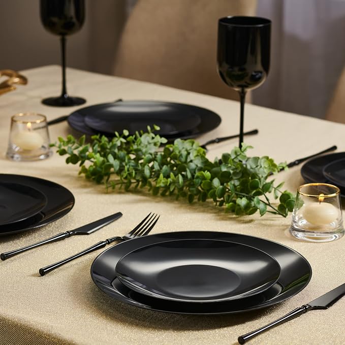 PLASTICPRO 128 Piece Combo Plates Set