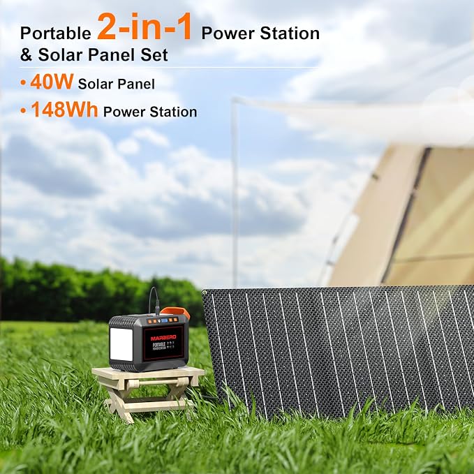 MARBERO 148Wh Solar Generator