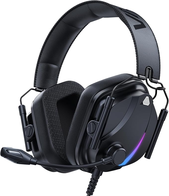 HW12 Gaming Headset for PC, Xbox One, Gaming Headphones