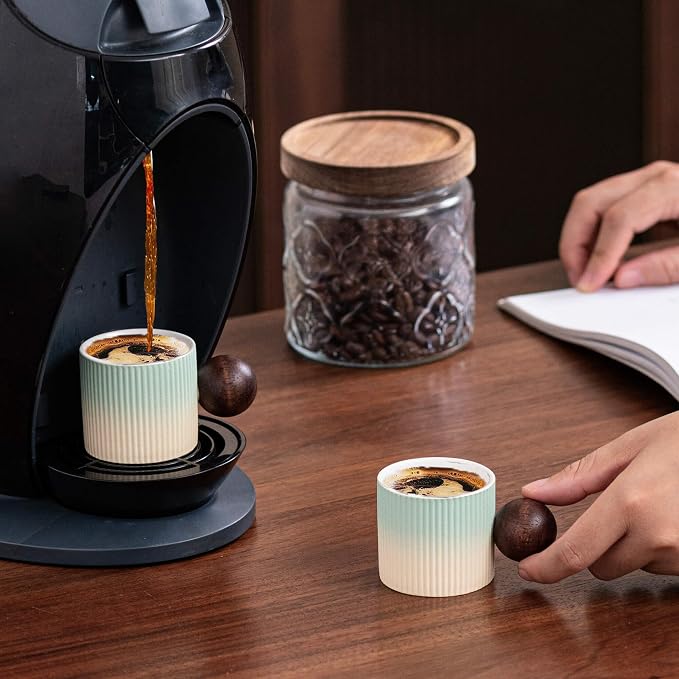 Ceramic Mini Espresso Cups Demitasse Cups