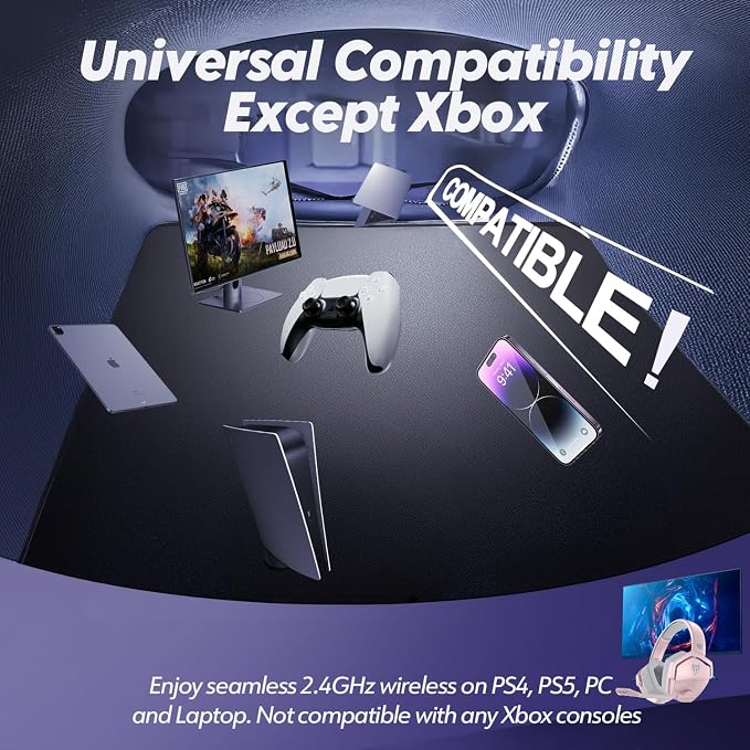 NUBWO G06 Dual Wireless Gaming Headset