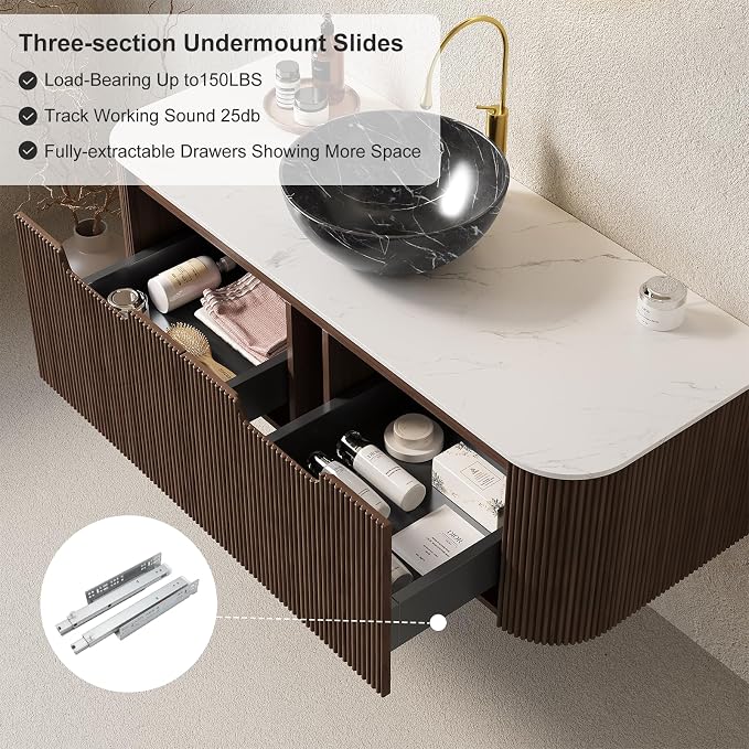 48" Floating Bathroom Vanity