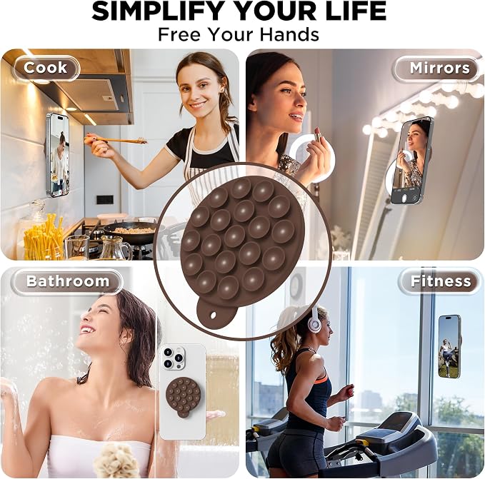Magnetic Suction Cup Phone Mount