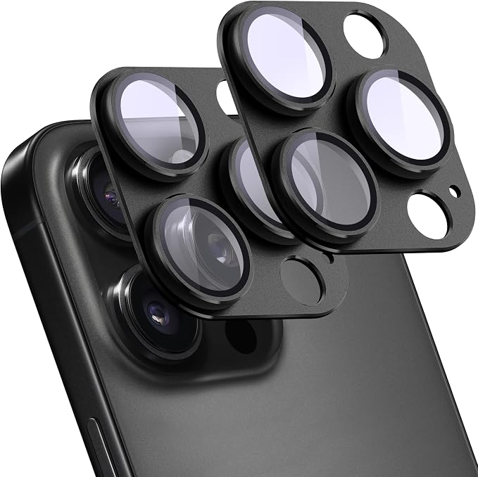 2 Pack Camera Lens Protector for iPhone 14 Pro/iPhone 14 Pro Max, AR Tempered