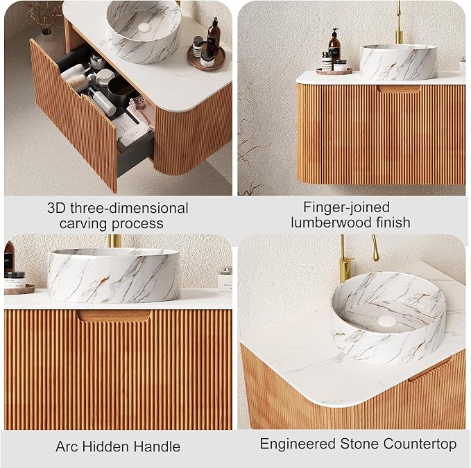 24" Modern Bathroom Vanity