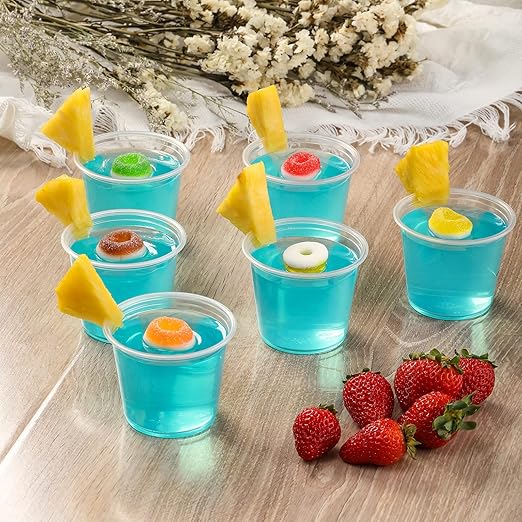 Portion Cups With Lids, 240 Sets