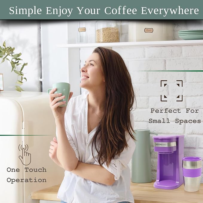 Mixpresso Single Serve & Single Cup Coffee Maker