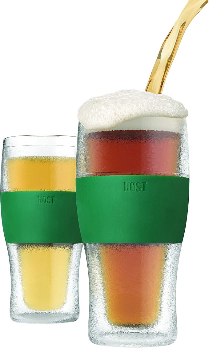 Host Freeze, Frozen Mugs, Freezable Pint Set, Beer Keep Your Drinks Cold