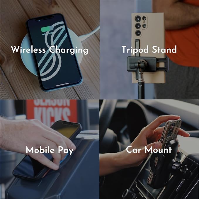 Phone Grip, Ultra Thin Cell Phone Grips Finger Holder Kickstand