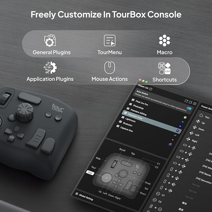 TourBox NEO - Custom Controller