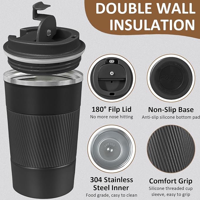 4 Pack Insulated Coffee Mug
