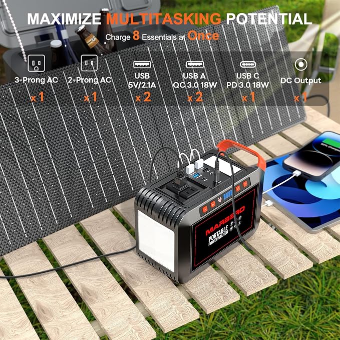 MARBERO 148Wh Solar Generator