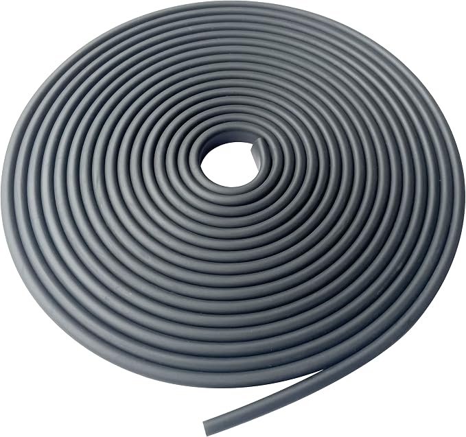 Rubber Edge Trim, 1/16" U Channel Edge Trim, EPDM Edge Protector, Length 20Ft