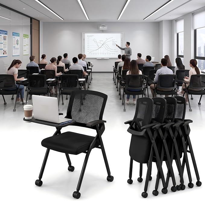 2 Pack Folding Office Chair