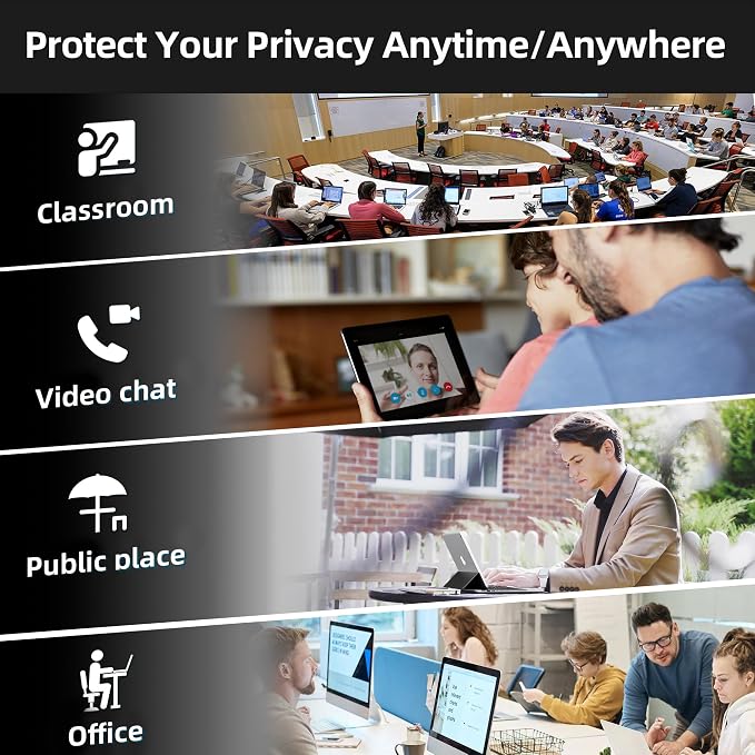 Privacy Filter Compatible with Microsoft Surface Pro 10 / 9 / 8 / X, Easy