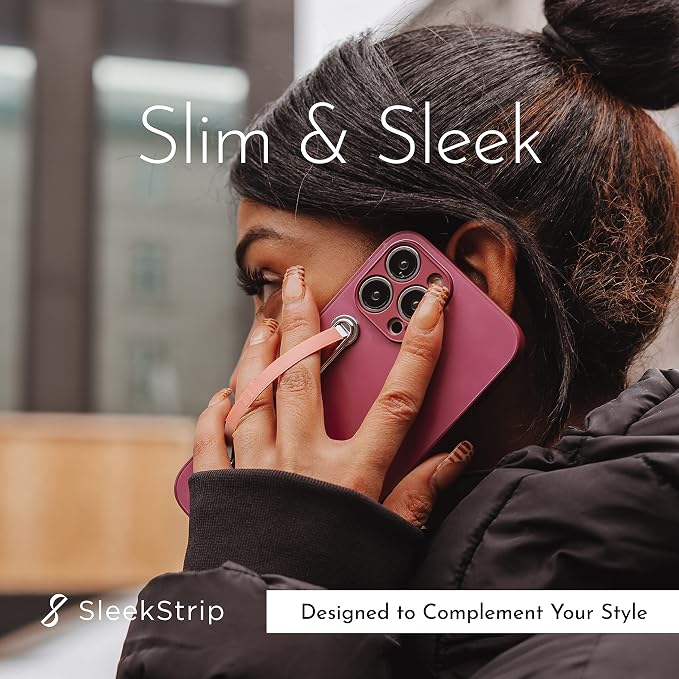 SleekGrip Premium: Swappable Phone Stand & Phone Grip