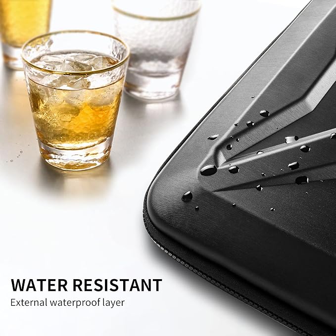 DOMISO 15.6 Inch Laptop Case Rugged Sleeve Waterproof Hard Shell Protective