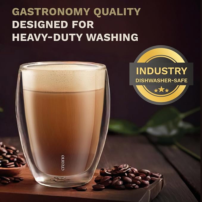 Creano Premium Double-Walled Drinking Glasses 9oz / 250 ml