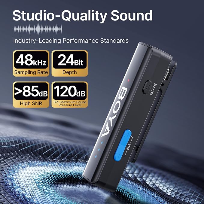 BOYA BOYALINK 2 Wireless Lavalier Microphone