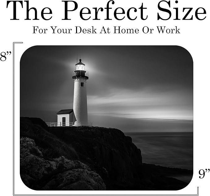 Coastal Shoreline Waves Sandy Beach Theme Mouse Pad Mat Mousepad