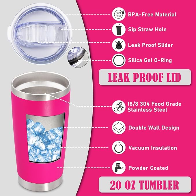 20oz Tumbler Insulated Coffee Tumblers
