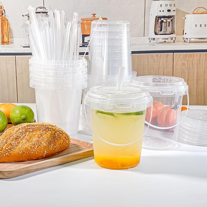 30 Sets - 34 oz Plastic Cups