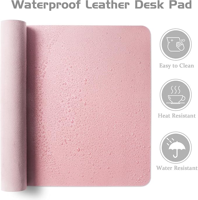 Aothia Leather Desk Pad Protector