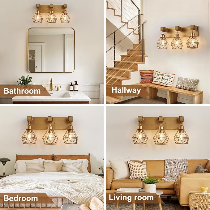 Farmhouse Bathroom Light Fixtures
