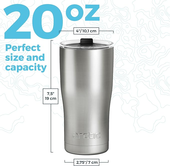 | 20 oz Rose Insulated Tumbler